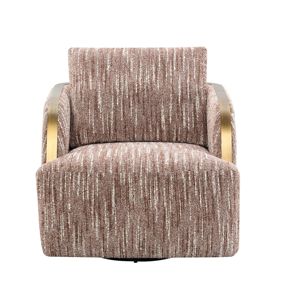 Вращающееся кресло Havi 85 см, песочный меланж