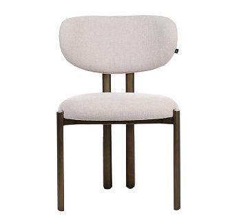 Обеденный стул Прово, твид серо-бежевый меланж