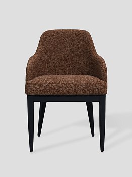 Обеденный стул Kiton, букле коричневый меланж