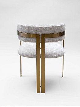 Обеденный стул Орлеан, светло-серый шенилл