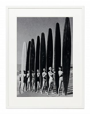 Постер Surfing models