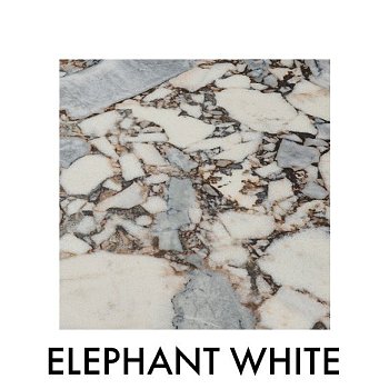 Приставной стол Нортон круглый, столешница из мрамора 