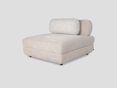 Модуль Sonora 101 см, светлый шенилл