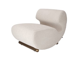 Кресло Verner 69 см, букле (кремовый)