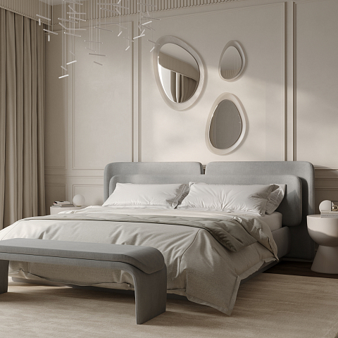 Дизайнерские решения для спальни 2024