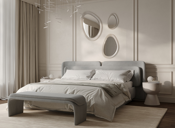 Дизайнерские решения для спальни 2024