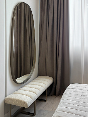 Зеркало овальное настенное Галеана