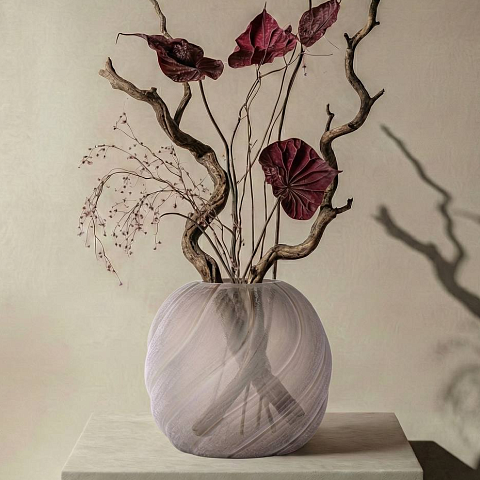 Новая коллекция дизайнерских стеклянных ваз 2026