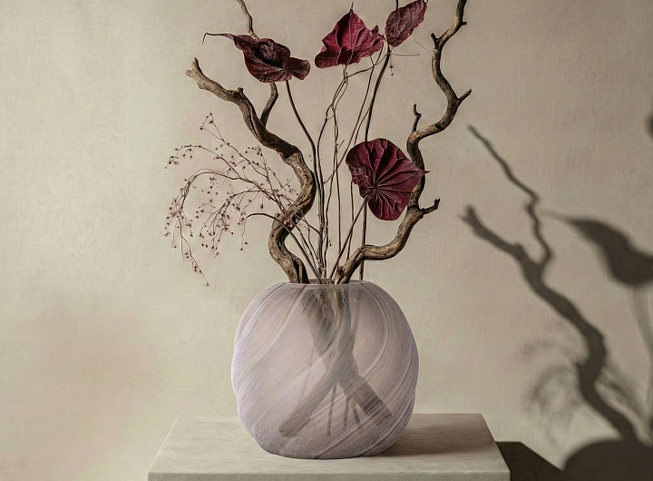 Новая коллекция дизайнерских стеклянных ваз 2026 