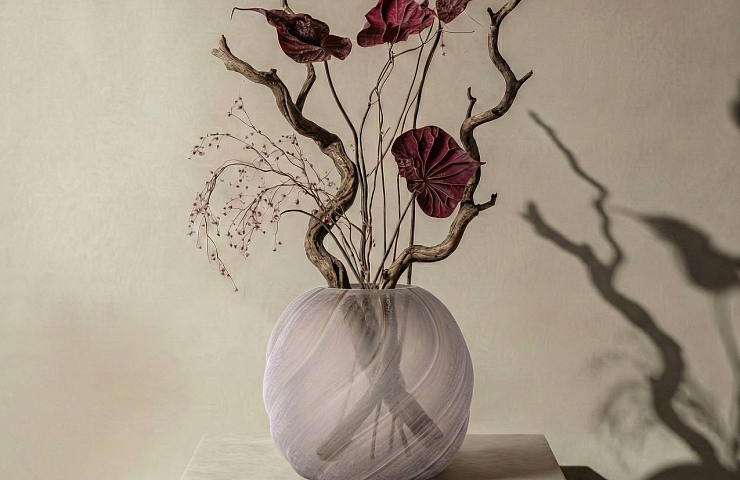 Новая коллекция дизайнерских стеклянных ваз 2026 