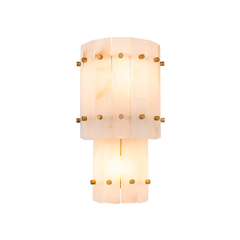 Бра Ламур алебастр латунь