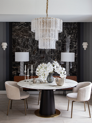 Стол обеденный раскладной Kevin, керамическая столешница Италия