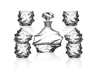 Набор декантер и  6 стаканов Kink