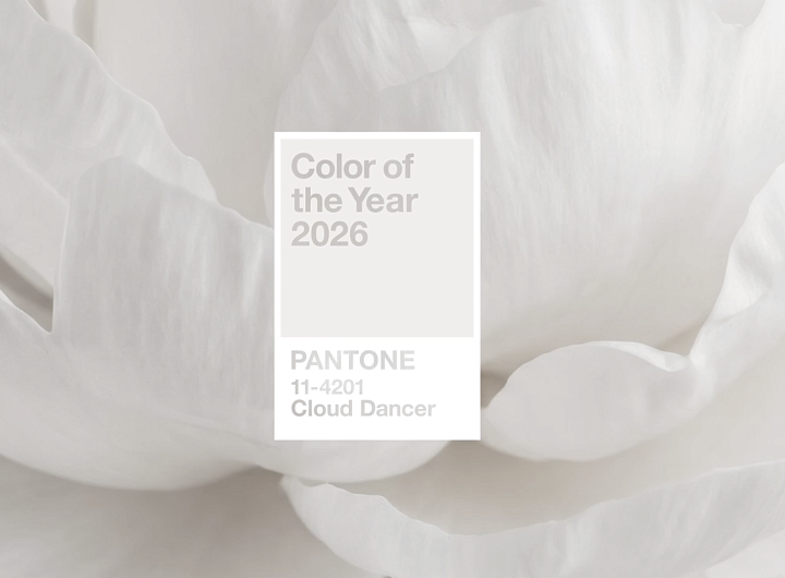 Цвет года 2026 Cloud Dancer