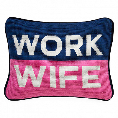 Подушка Work Wife Needlepoint