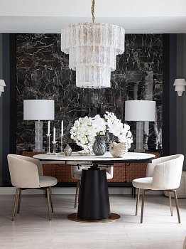 Стол обеденный раскладной Кевин, керамическая столешница Италия